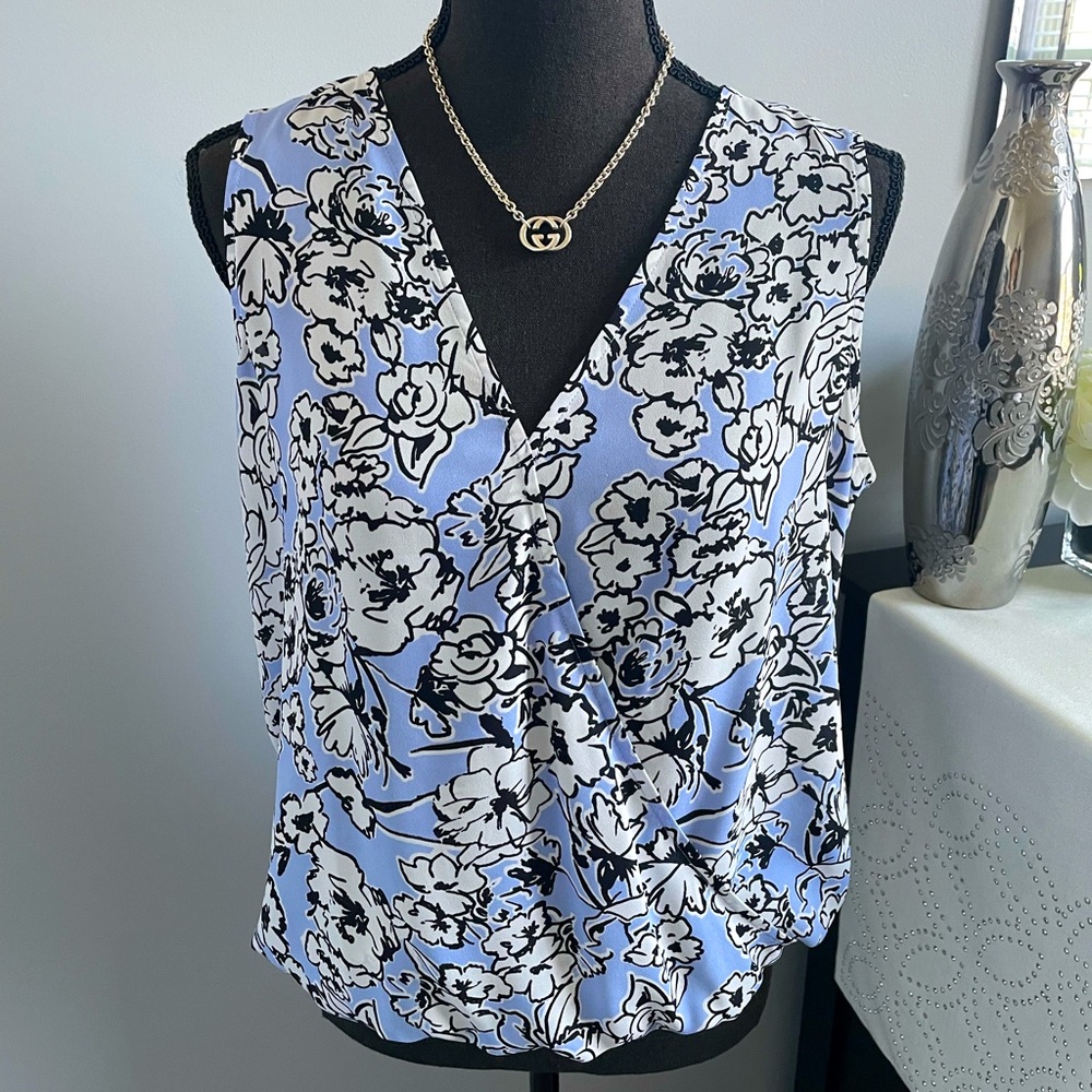 LOFT Floral Blouse